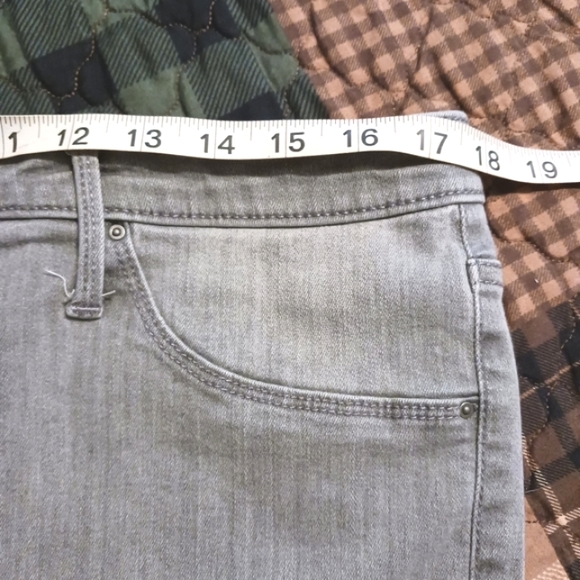 Mossimo Gray High Rise Jeggings Plus Size 16 - Picture 8 of 9